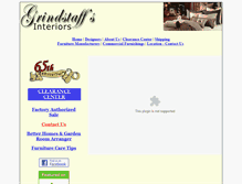 Tablet Screenshot of grindstaffs.com